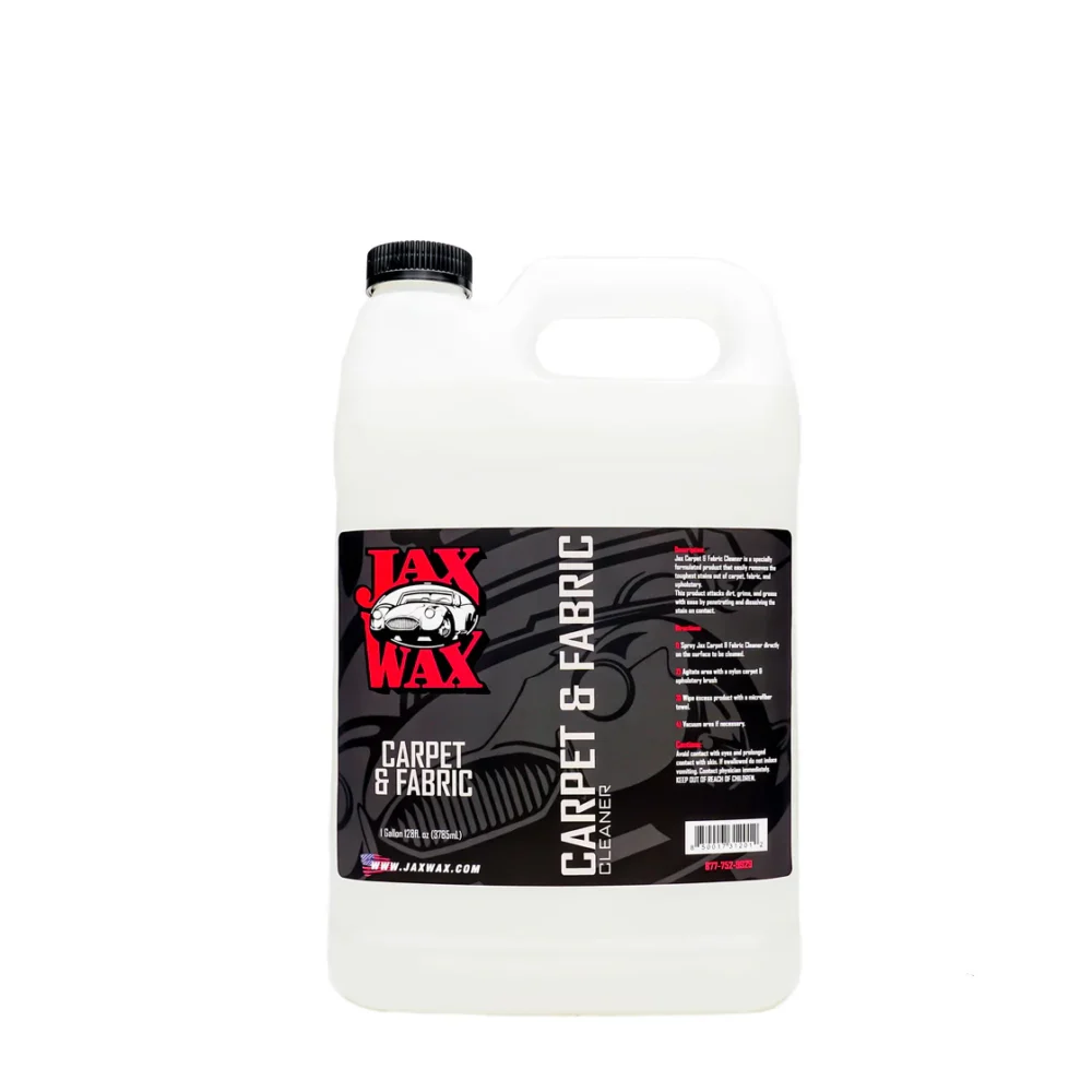 jaxwax carpet and fabric cleaner